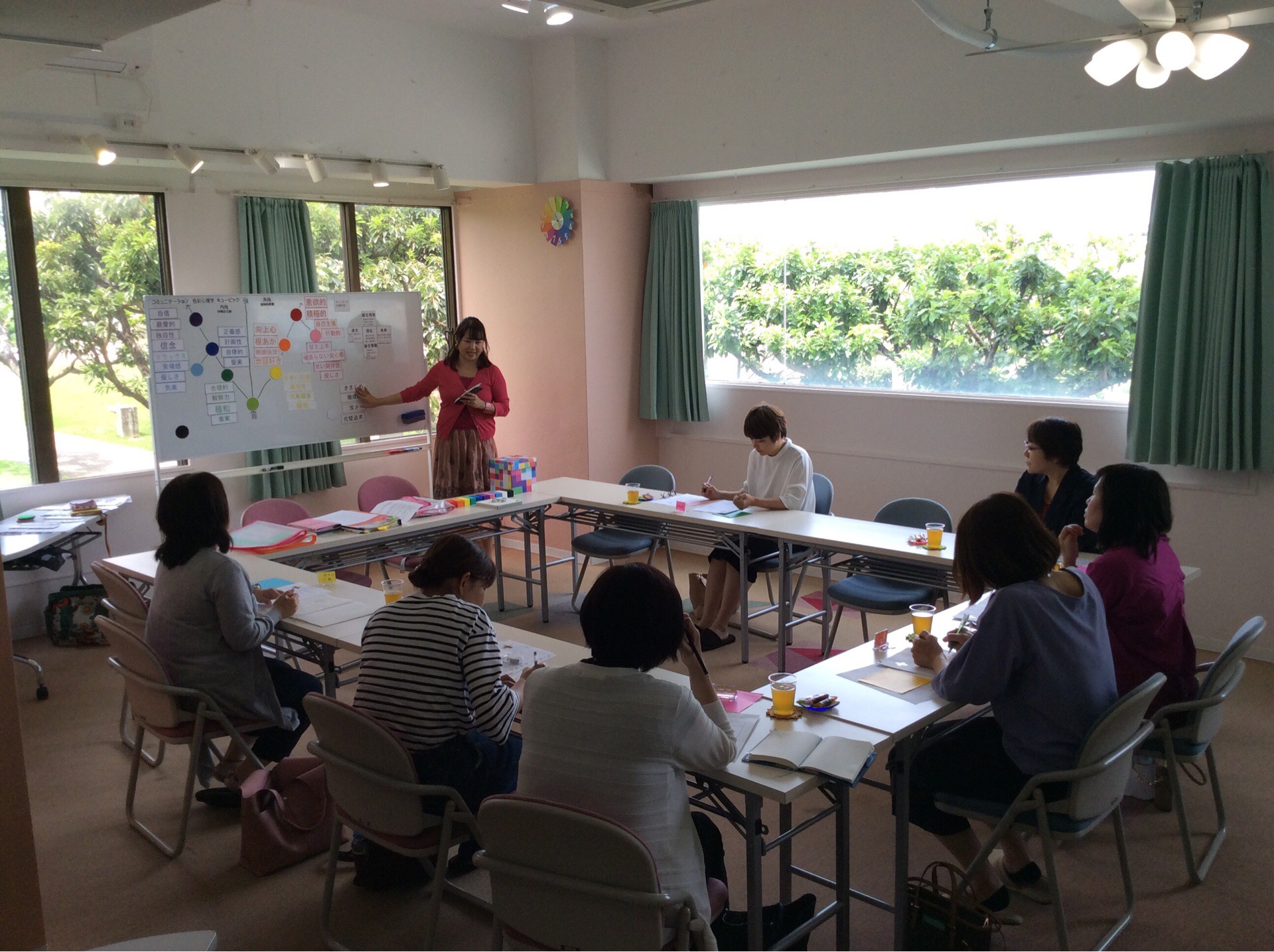 色彩心理体験会1 色彩心理体験会1